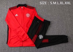 Giacca Manchester United 2022 Rosso Bianco 1