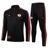 Felpa Allenamento Manchester United 2025/2026 Nero 5