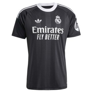Thailandia Maglia Real Madrid Portiere 2025/2026 Nero