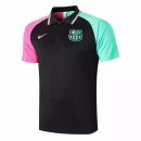 Polo Barcellona 2020/2021 Nero Rosa Verde