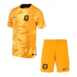 Maglia Paesi Bassi Prima Bambino 2022/2023