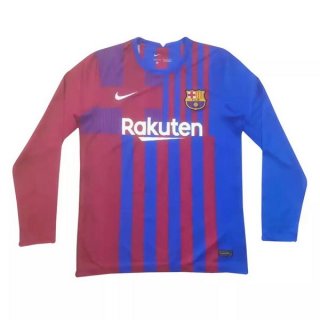 Maglia Barcellona Prima ML 2021/2022 Rosso Blu