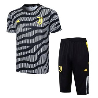 Maglia Formazione Juventus Set Completo 2023/2024 Grigio