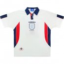 Thailandia Maglia Inghilterra Prima Retro 1998 Bianco