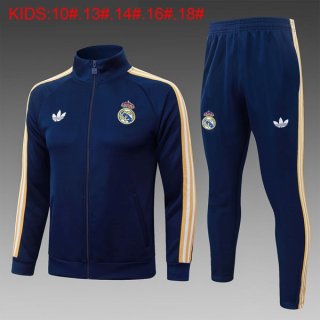 Bambino Giacca Real Madrid 2026/2027 Blu 2