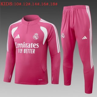 Bambino Felpa Allenamento Real Madrid 2026/2027 Rosa 3
