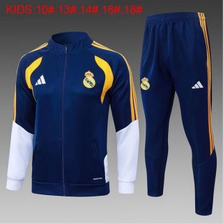 Bambino Giacca Real Madrid 2026/2027 Blu 3