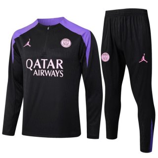 Felpa Allenamento PSG 2024/2025 Nero Felpa Allenamento PSG 2024/2025 Nero