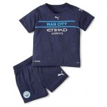 Maglia Manchester City Terza Bambino 2021/2022