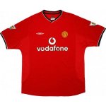 Thailandia Maglia Manchester United Prima Retro 2000 2002 Rosso Thailandia Maglia Manchester United Prima Retro 2000 2002 Rosso