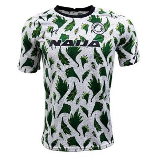 Maglia Formazione Nigeria 2020 Verde Bianco