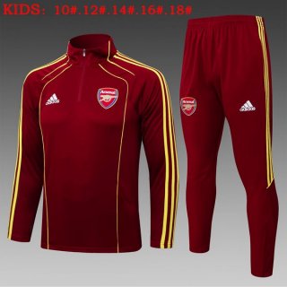 Bambino Felpa Allenamento Arsenal 2025/2026 Rosso 7 Bambino Felpa Allenamento Arsenal 2025/2026 Rosso 7
