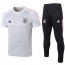 Maglia Formazione Germania Set Completo 2020 Grigio Nero