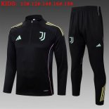 Bambino Felpa Allenamento Juventus 2025/2026 Nero 5