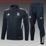 Bambino Giacca Real Madrid 2025/2026 Grigio 5