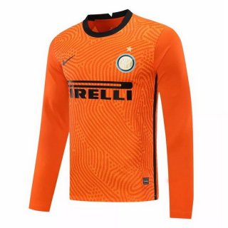 Thailandia Maglia Inter Milan ML Portiere 2020/2021 Arancione