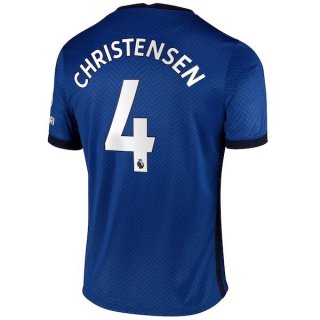 Maglia Chelsea NO.4 Christensen Prima 2020/2021 Blu Maglia Chelsea NO.4 Christensen Prima 2020/2021 Blu