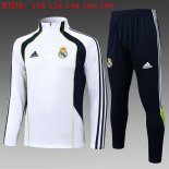 Bambino Felpa Allenamento Real Madrid 2025/2026 Bianco 4