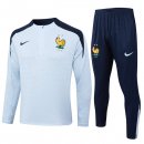 Felpa Allenamento Francia 2024/2025 Blu 2