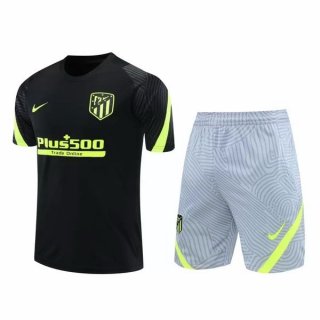 Maglia Formazione Atletico Madrid Set Completo 2020/2021 Nero Grigio