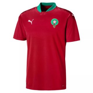 Thailandia Maglia Marocco Prima 2020 Rosso Thailandia Maglia Marocco Prima 2020 Rosso