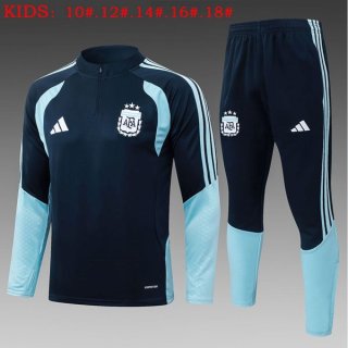 Bambino Felpa Allenamento Argentina 2026/2027 Blu