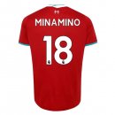 Maglia Liverpool NO.18 Minamino Prima 2020/2021 Rosso