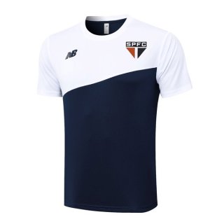 Maglia Formazione Sao Paulo 2024/2025 Bianco Blu Maglia Formazione Sao Paulo 2024/2025 Bianco Blu