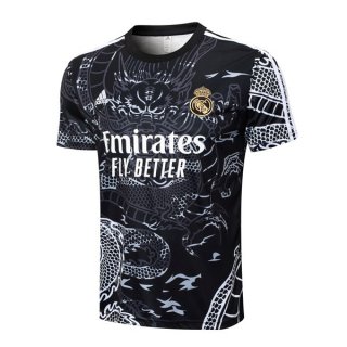 Maglia Formazione Real Madrid 2024/2025 Nero Maglia Formazione Real Madrid 2024/2025 Nero
