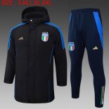 Piumino Italia Set Completo 2024/2025 Nero