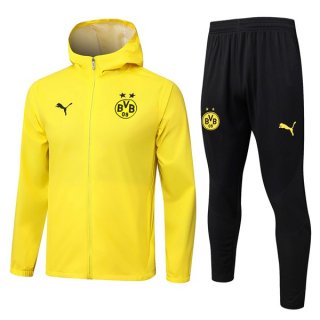 Giacca Cappuccio Dortmund Giallo 2025/2026 5 Giacca Cappuccio Dortmund Giallo 2025/2026 5