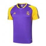 Maglia Formazione Real Madrid 2024/2025 Porpora Giallo