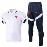 Polo Francia Set Completo 2020 Bianco Blu