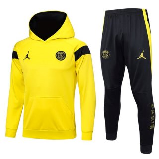 Felpa Cappuccio Paris Saint Germain 2023/2024 Giallo