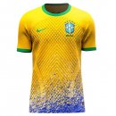 Thailandia Maglia Brasile Home 2022 Giallo