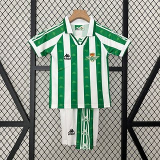 Maglia Real Betis Prima Bambino Retro 1995 1997 Maglia Real Betis Prima Bambino Retro 1995 1997