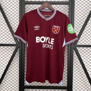 Thailandia Maglia West Ham United Prima 2025/2026 Thailandia Maglia West Ham United Prima 2025/2026