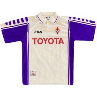 Thailandia Maglia Fiorentina FILA Seconda Retro 1999 2000 Bianco Thailandia Maglia Fiorentina FILA Seconda Retro 1999 2000 Bianco