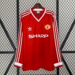 Thailandia Maglia Manchester United Prima ML Retro 1986 1988