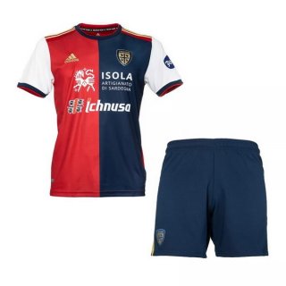 Maglia Cagliari Calcio Prima Bambino 2020/2021 Rosso