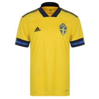 Maglia Svezia Prima 2020 Giallo Maglia Svezia Prima 2020 Giallo