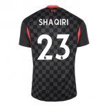 Maglia Liverpool NO.23 Shaqiri Terza 2020/2021 Nero