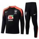 Felpa Allenamento Brasile 2026/2027 Nero Felpa Allenamento Brasile 2026/2027 Nero