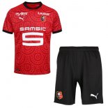 Maglia Stade Rennais Prima Bambino 2020/2021 Rosso