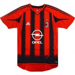 Thailandia Maglia AC Milan Prima Retro 2004 2005 Rosso