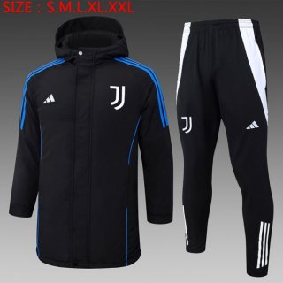 Piumino Juventus Set Completo 2024/2025 Nero Piumino Juventus Set Completo 2024/2025 Nero