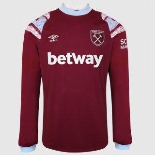 Thailandia Maglia West Ham United Prima ML 2022/2023 Thailandia Maglia West Ham United Prima ML 2022/2023
