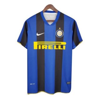 Thailandia Maglia Inter De Milán Prima Retro 2008 2009 Thailandia Maglia Inter De Milán Prima Retro 2008 2009