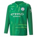 Thailandia Maglia Manchester City Portiere ML 2021/2022 Verde