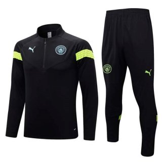 Felpa Allenamento Manchester City 2023/2024 Nero Felpa Allenamento Manchester City 2023/2024 Nero